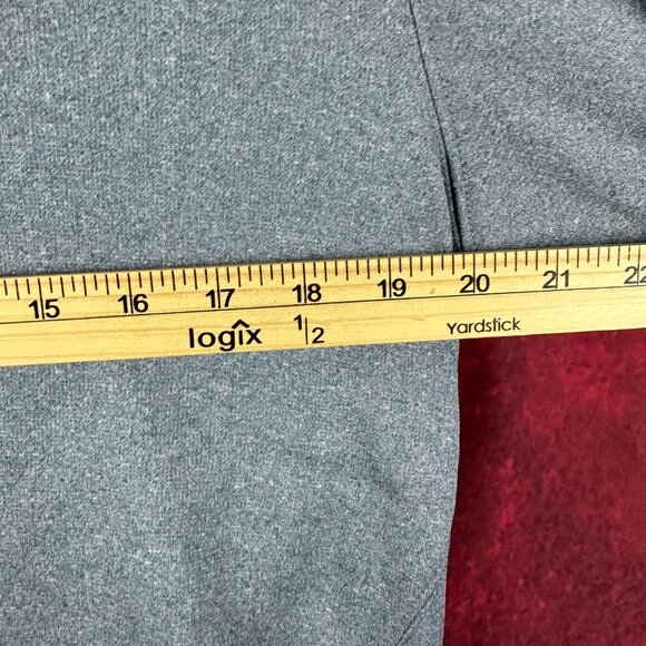 SPORT-TEK QUARTER-ZIP PULLOVER GRAY EMROIDERED SPEER PRIDE ACADEMY LOGO SIZE "S" - Picture 10 of 12